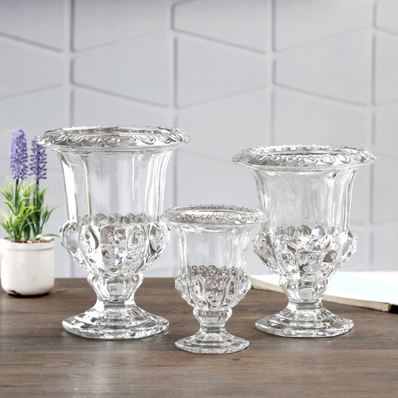 Clear Glass Flower Vase Stem P - огляд і ціна Florist Supply Bulk