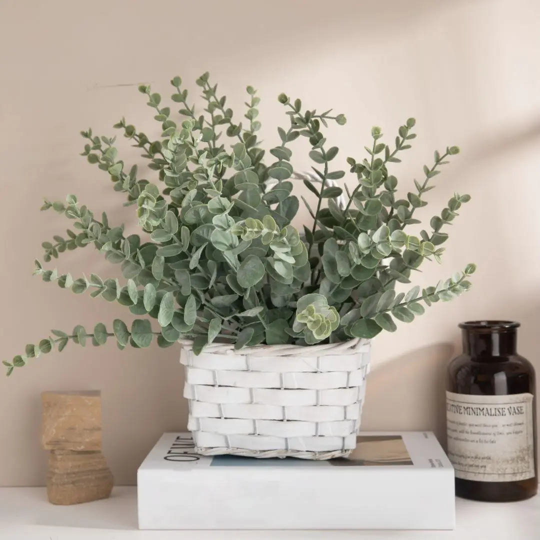 10pcs 38cm Eucalyptus Stems Ar - огляд і ціна Florist Supply Bulk