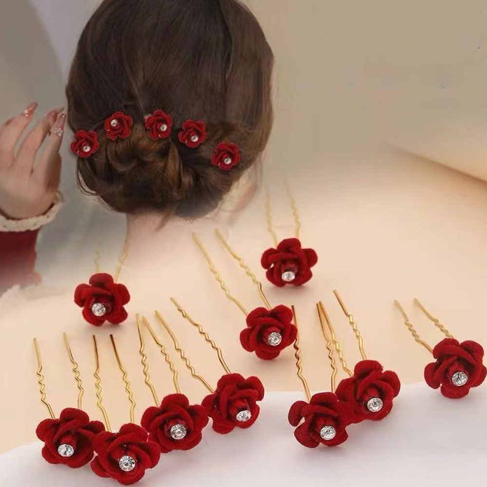 10Pcs Rose Hair Accessories We - огляд і ціна Supply Florist