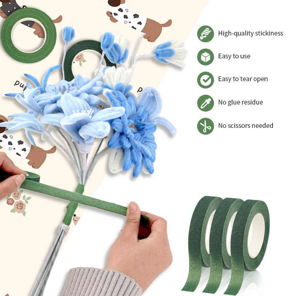 Floriculture Tape Self-adhesiv - огляд і ціна Florist Flower Supply